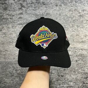 Vintage 1997 World Series‎ Florida Marlins Cleveland Indians Hat Snapback Logo 7